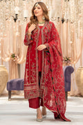 Motifz-4116-YAREN EMBROIDERED BEMBERG CHIFFON - Riwayat-e-khas