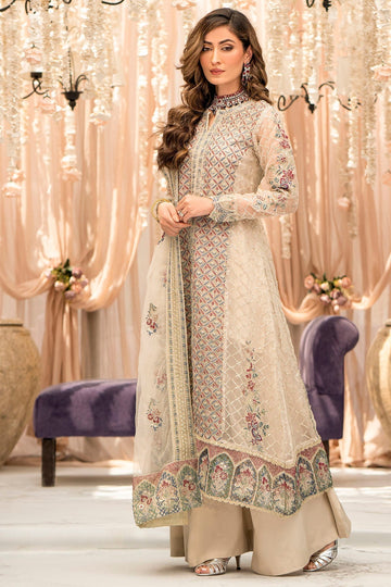 Motifz-4117-AMAYA EMBROIDERED ORGANZA - Riwayat-e-khas