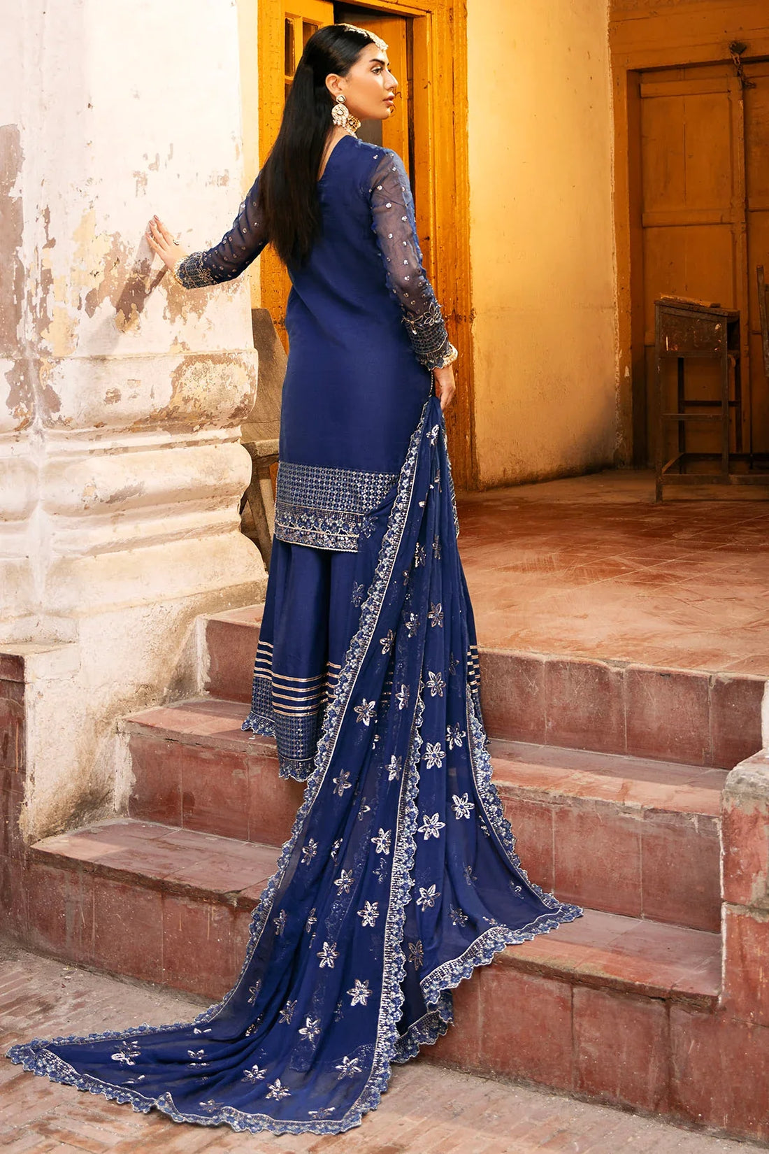 Motifz | EMBROIDERED ORGANZA | 4813-JASMIN