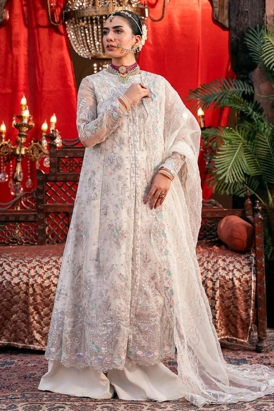 Motifz | EMBROIDERED ORGANZA | 4829-GULNAAR