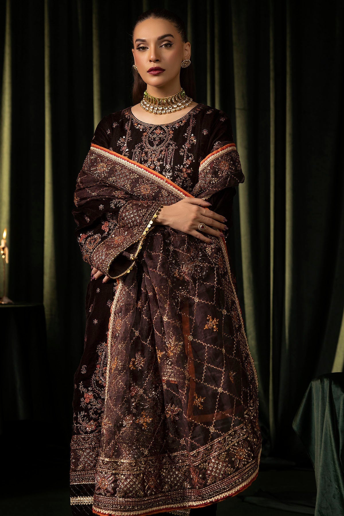 Motifz | Velvet Formals | 5091-AAHANA