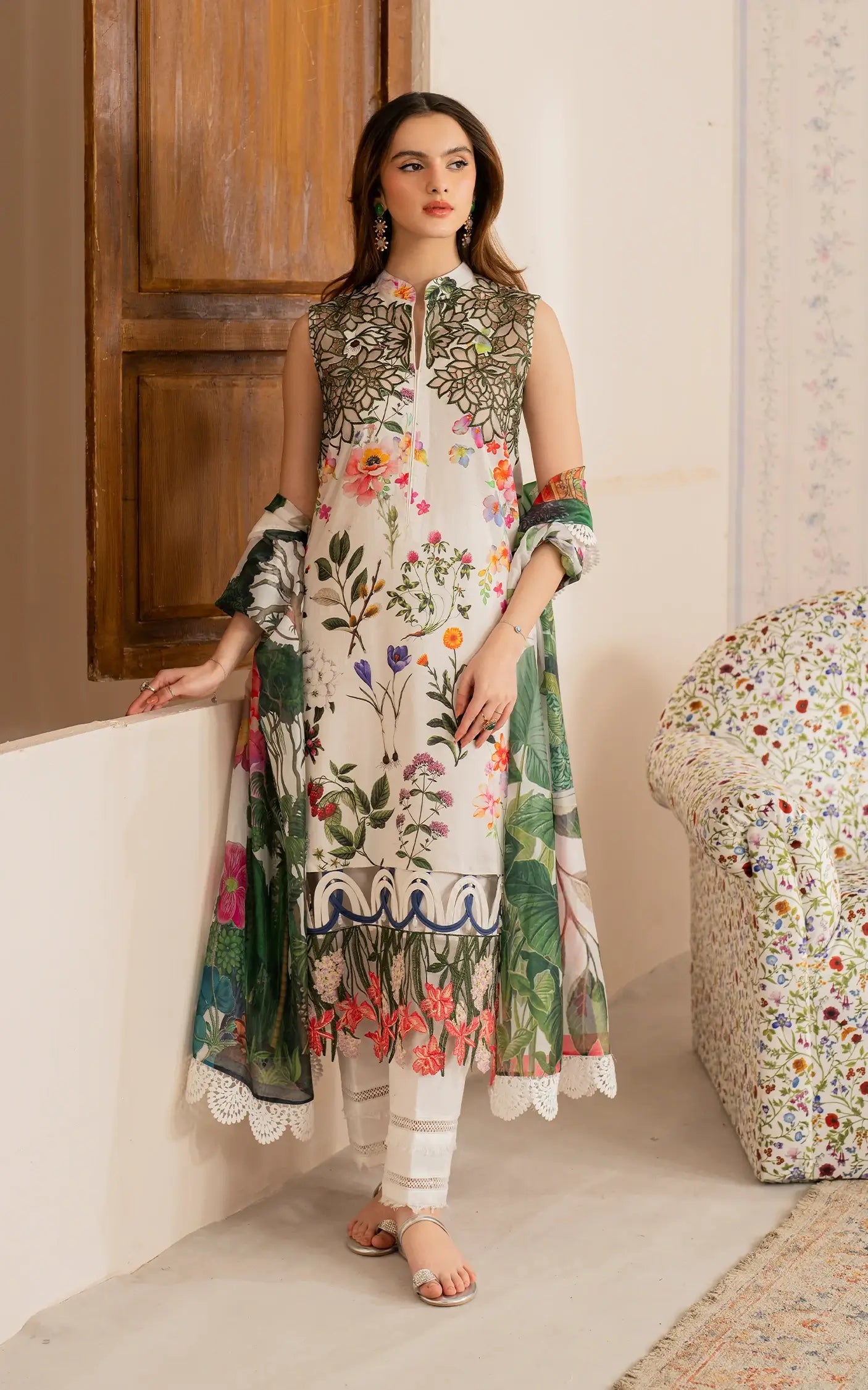 Asifa and Nabeel | Meraki Vintage 25 | Mahgul (MVL25-16) - House Of Zarish