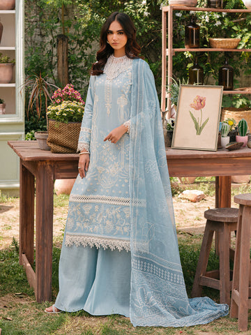 Mahnur | Masakali Luxury Lawn 24 | MK 02 - A - House of Zarish
