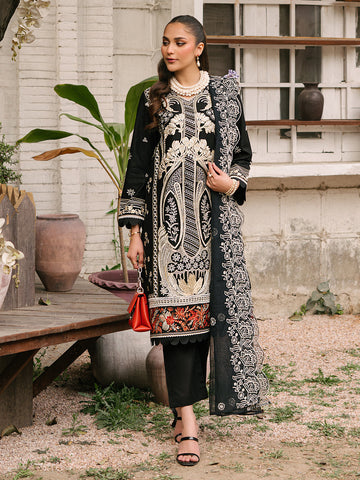 Mahnur | Masakali Luxury Lawn 24 | MK 04 - A - House of Zarish