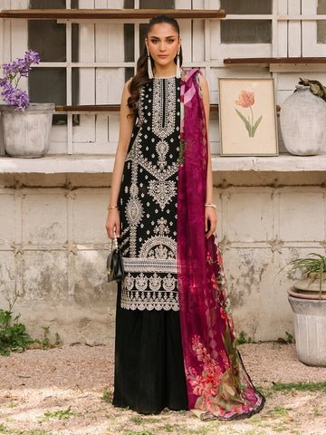 Mahnur | Masakali Luxury Lawn 24 | MK 05 - A - House of Zarish