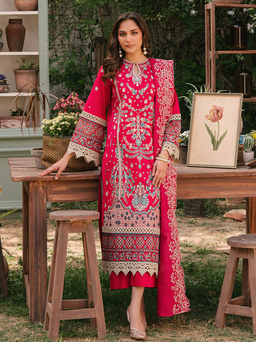Mahnur | Masakali Luxury Lawn 24 | MK 06 - B - House of Zarish