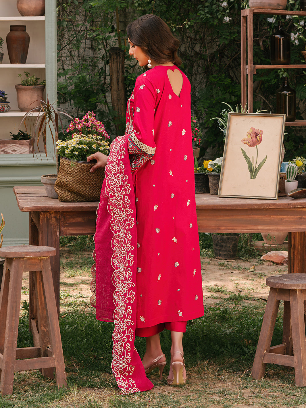 Mahnur | Masakali Luxury Lawn 24 | MK 06 - B - House of Zarish
