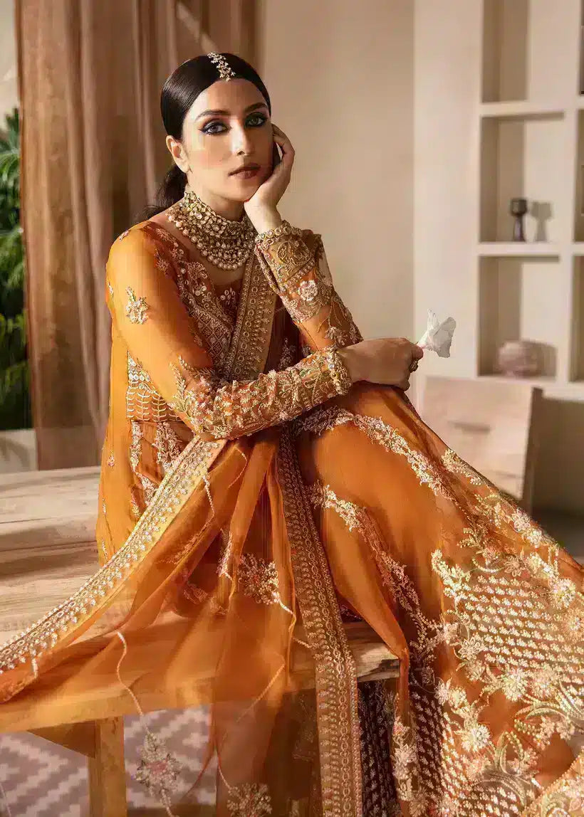 Mahum Asad | Lamhay Wedding Formals 23 | Kesari - House Of Anaya