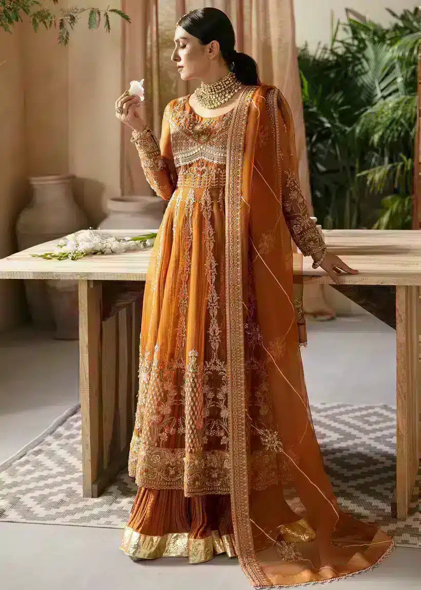 Mahum Asad | Lamhay Wedding Formals 23 | Kesari - House Of Anaya