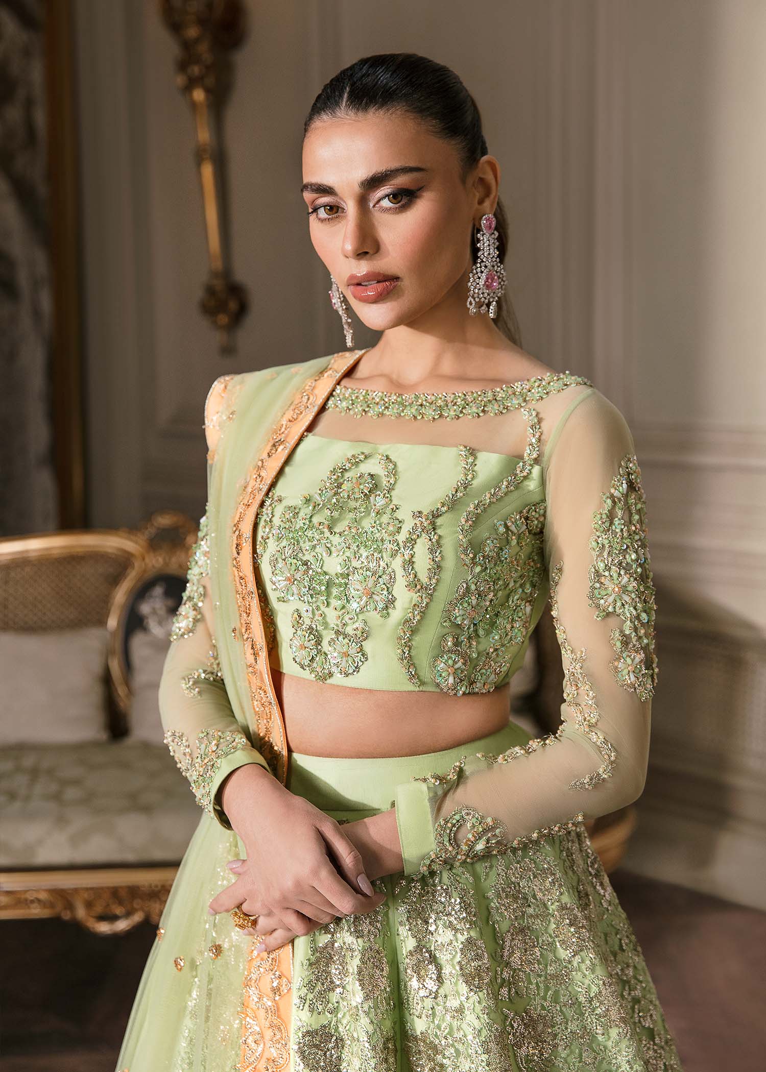 Waqas Shah | Malika - E - Elizabeth | DAISY - House of Zarish