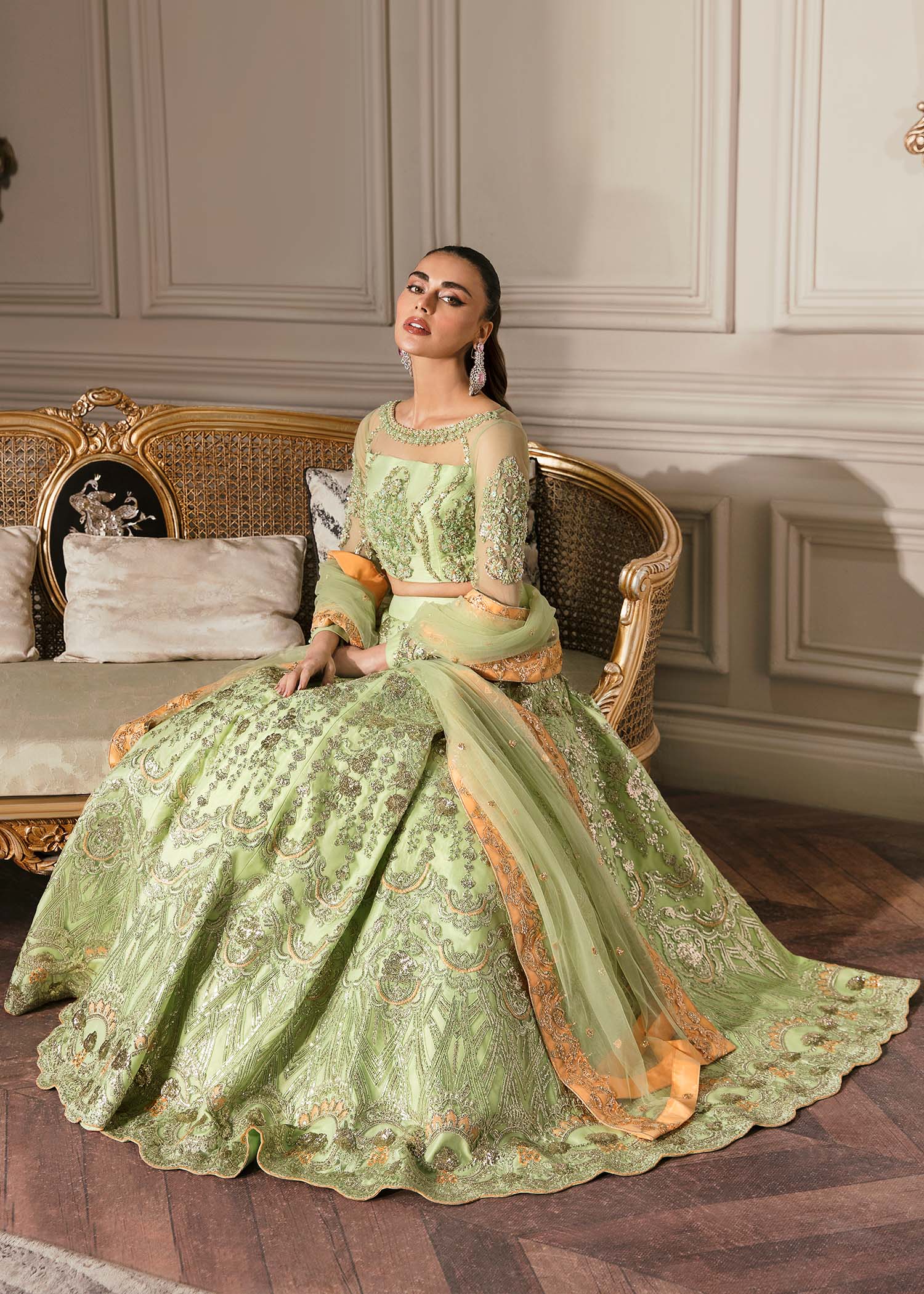 Waqas Shah | Malika - E - Elizabeth | DAISY - House of Zarish