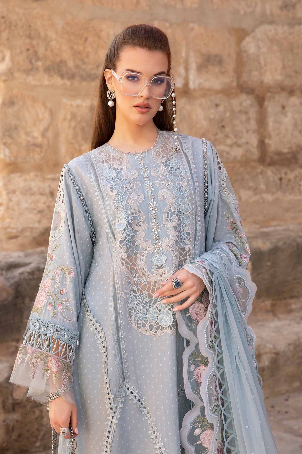 Maria B | Voyage a' Luxe Lawn | D-2410-B