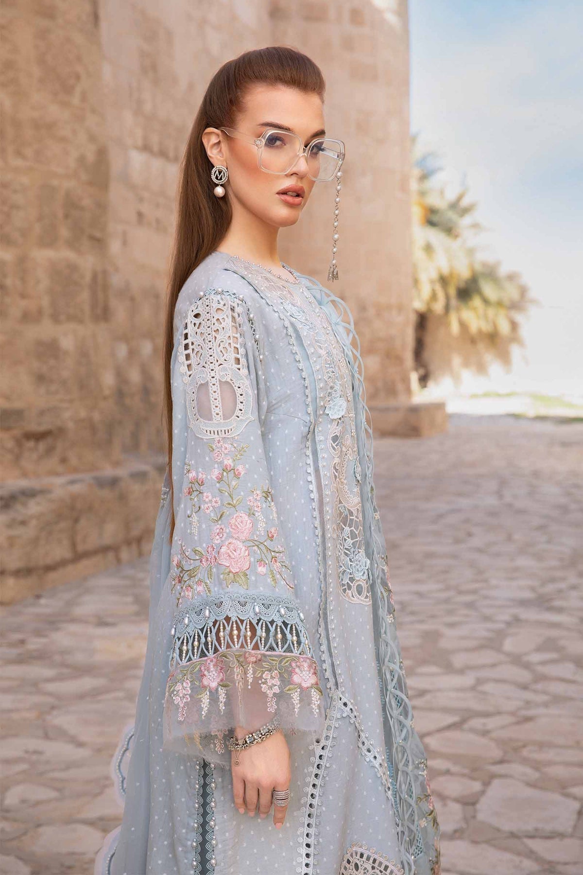 Maria B | Voyage a' Luxe Lawn | D-2410-B