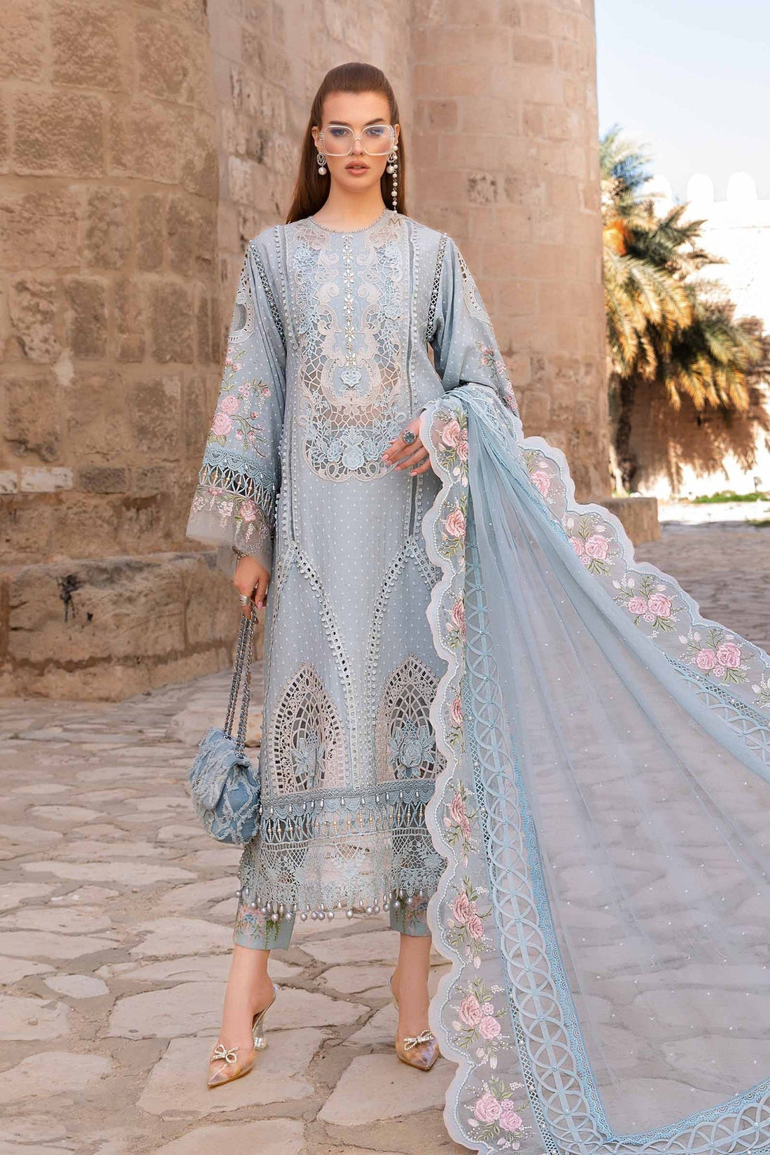 Maria B | Voyage a' Luxe Lawn | D-2410-B
