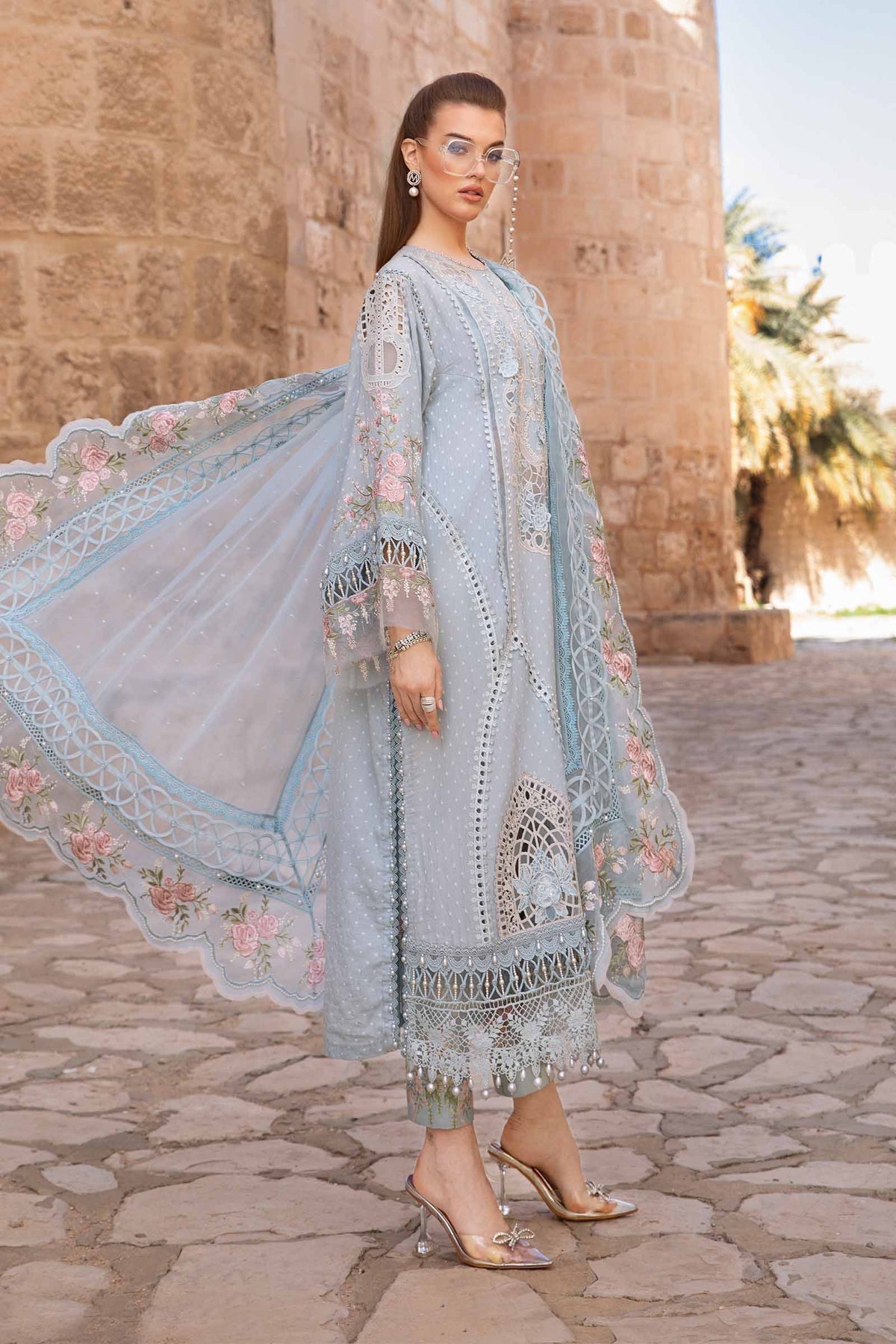 Maria B | Voyage a' Luxe Lawn | D-2410-B