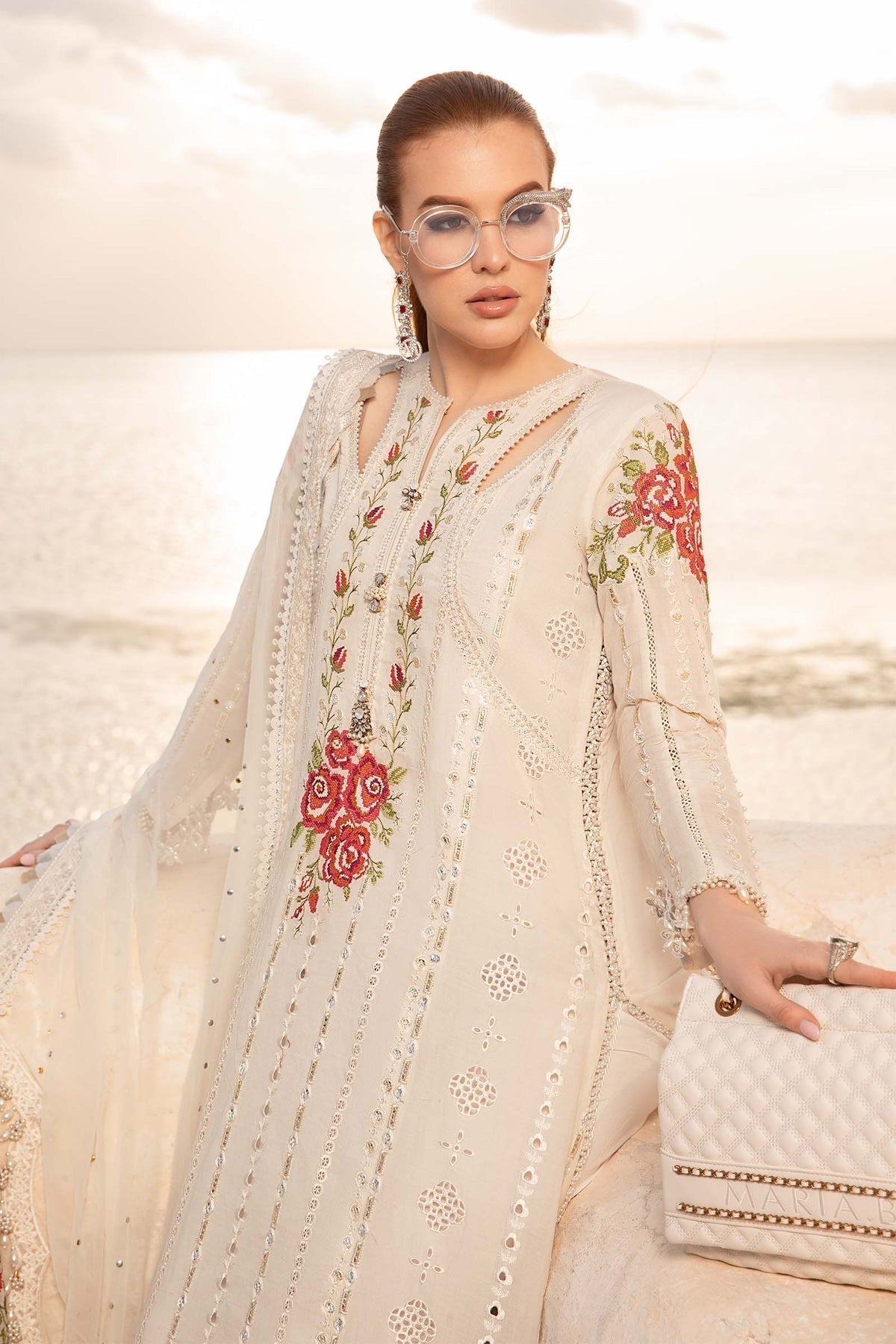 Maria B | Voyage a' Luxe Lawn | D-2412-A - House of Zarish