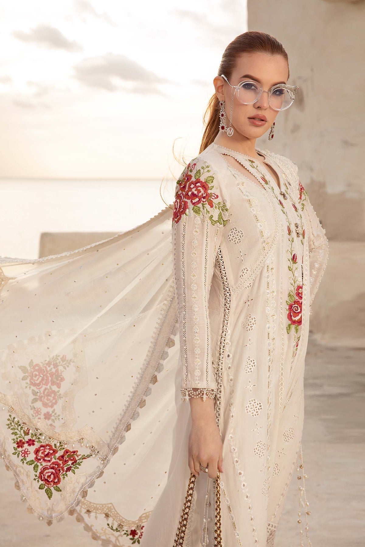 Maria B | Voyage a' Luxe Lawn | D-2412-A - House of Zarish