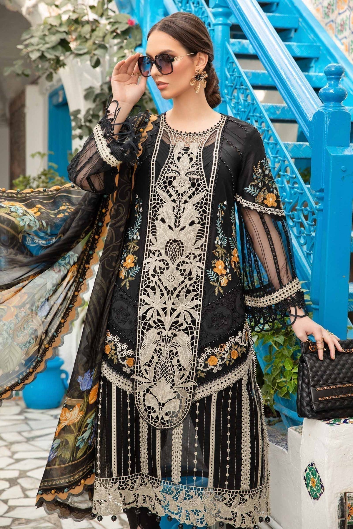 Maria B | Voyage a' Luxe Lawn | D-2415-B - House of Zarish