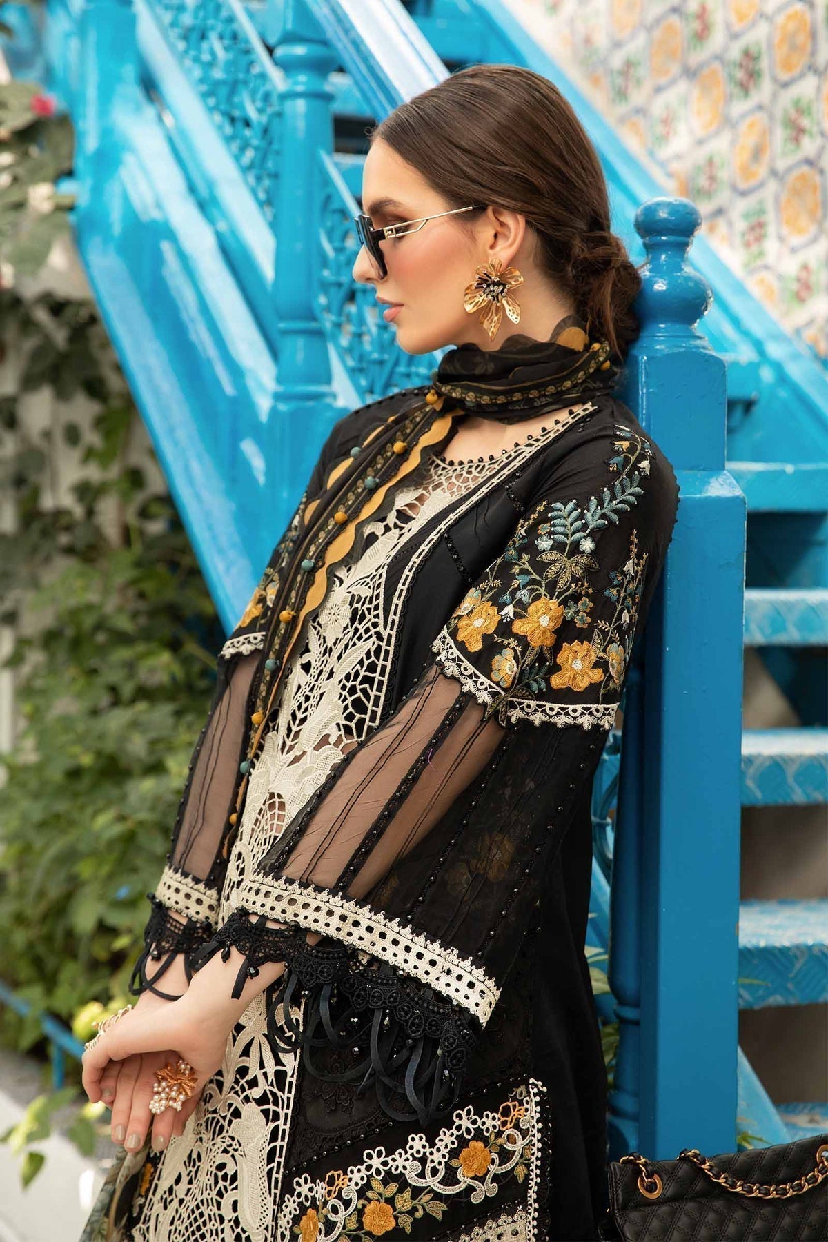 Maria B | Voyage a' Luxe Lawn | D-2415-B - House of Zarish