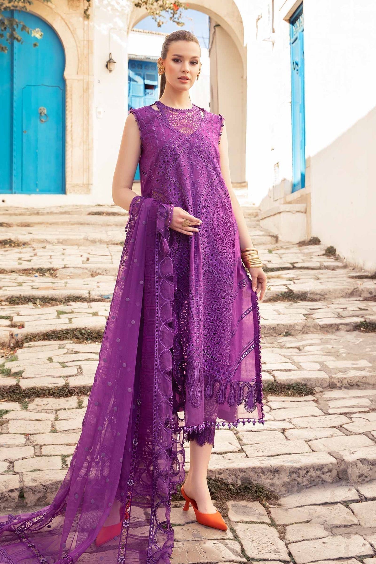 Maria B | Voyage a' Luxe Lawn | D-2402-B - House of Zarish
