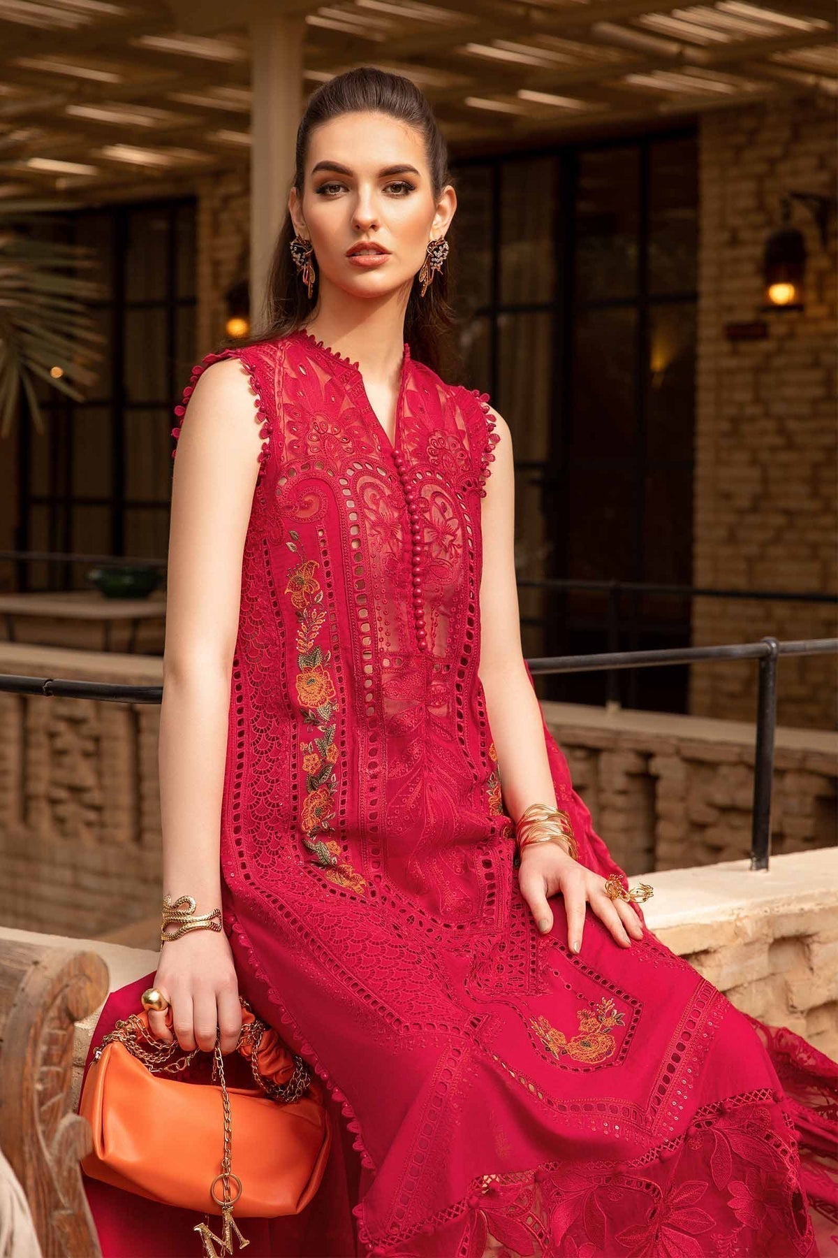 Maria B | Voyage a' Luxe Lawn | D-2404-A - House Of Anaya