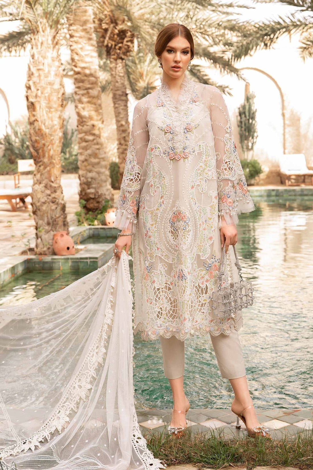 Maria B | Voyage a' Luxe Lawn | D-2405-A