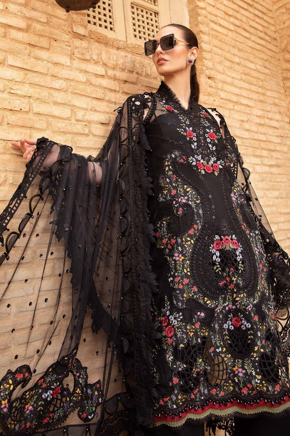 Maria B | Voyage a' Luxe Lawn | D-2405-B - House Of Anaya