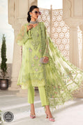 MariaB – Chiffon – MPC-22-207-Lime Green - Riwayat-e-khas