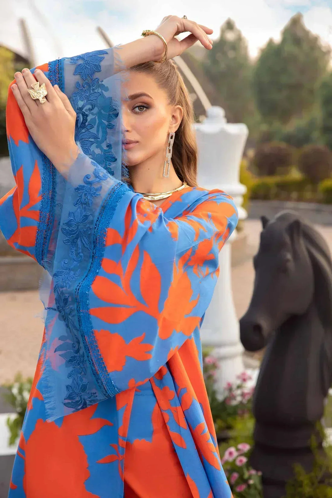 Maria B | M Prints Spring 24 | MPT-2111-B - House of Zarish