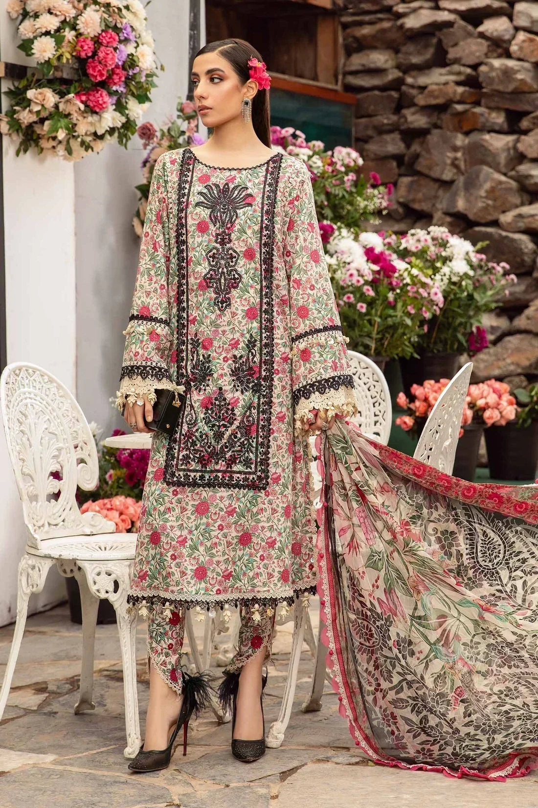 Maria B | M Prints Spring 24 | MPT-2113-A - House of Zarish
