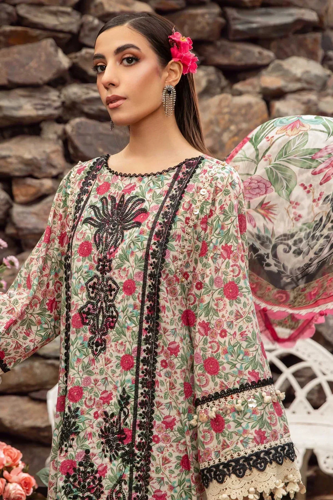 Maria B | M Prints Spring 24 | MPT-2113-A - House of Zarish