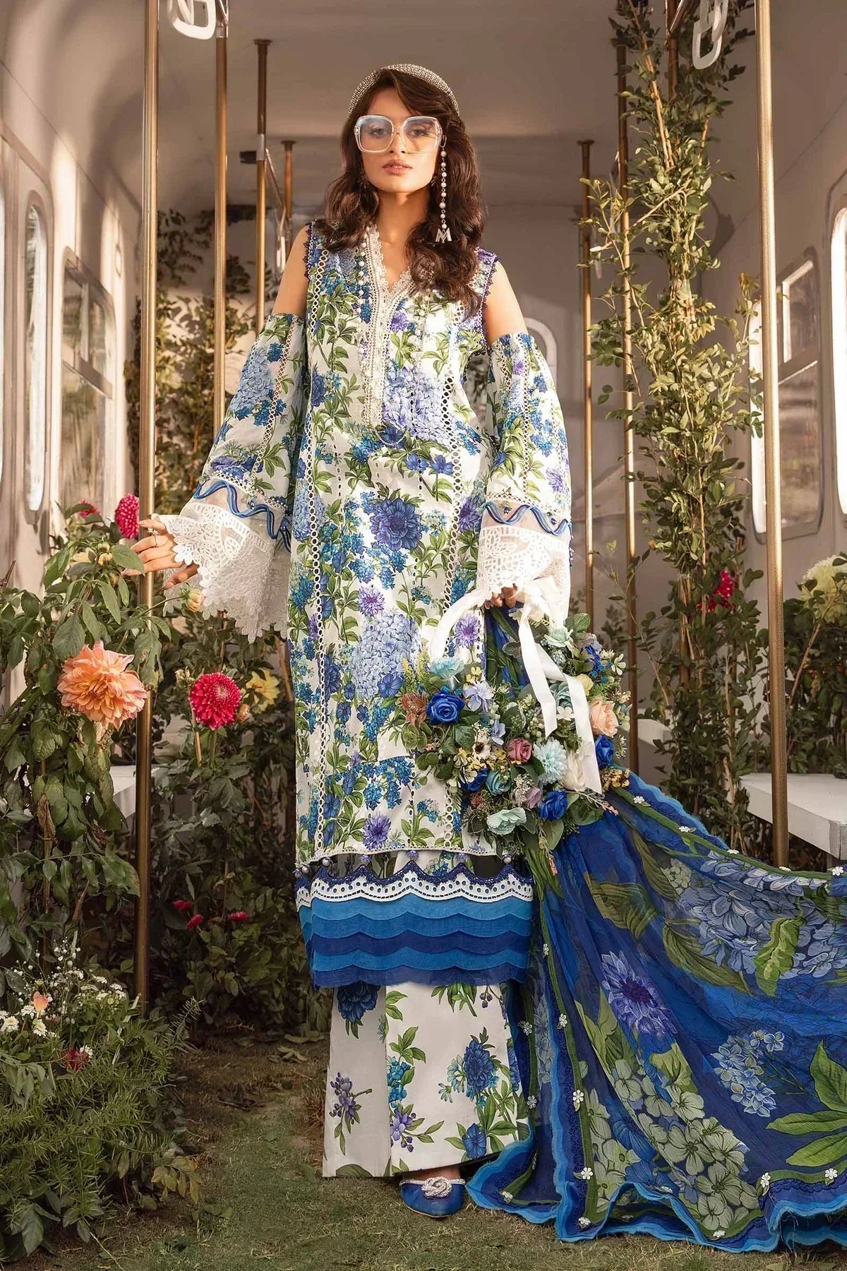 Maria B | M Prints Spring 24 | MPT-2102-B - House of Zarish
