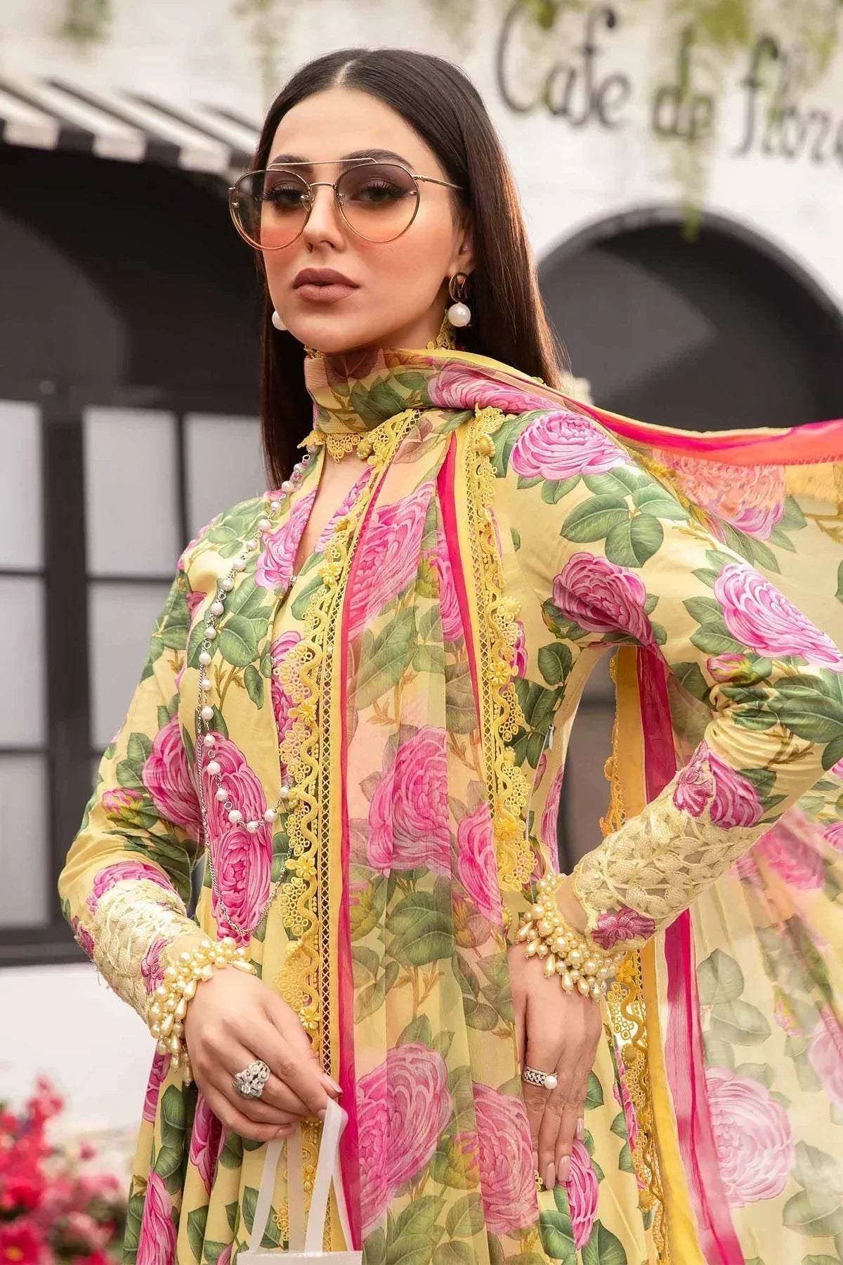 Maria B | M Prints Spring 24 | MPT-2103-A - House Of Anaya