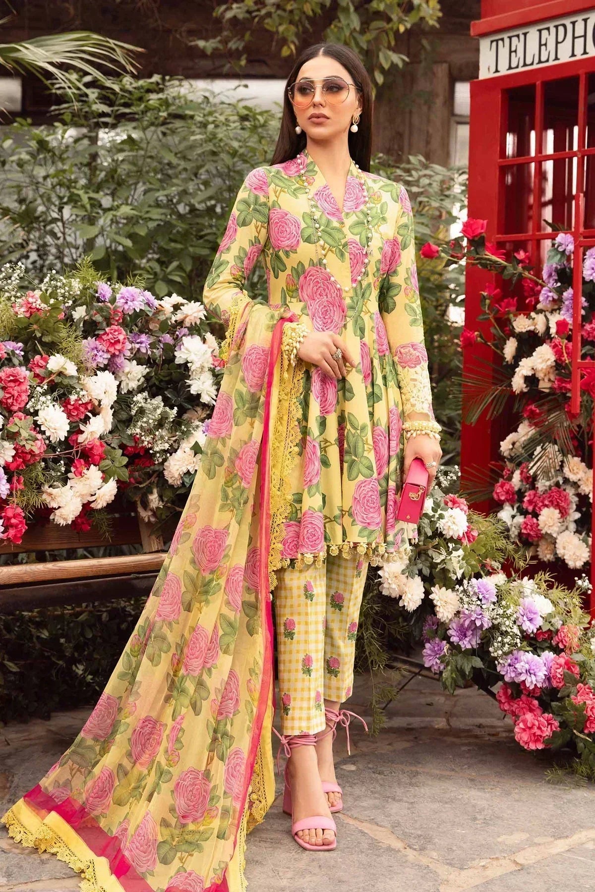 Maria B | M Prints Spring 24 | MPT-2103-A - House Of Anaya