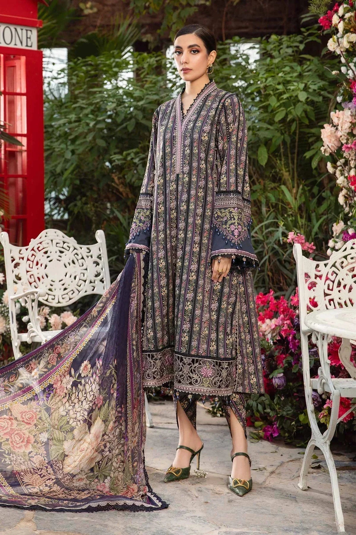 Maria B | M prints Spring 24 | MPT-2107-B - House of Zarish