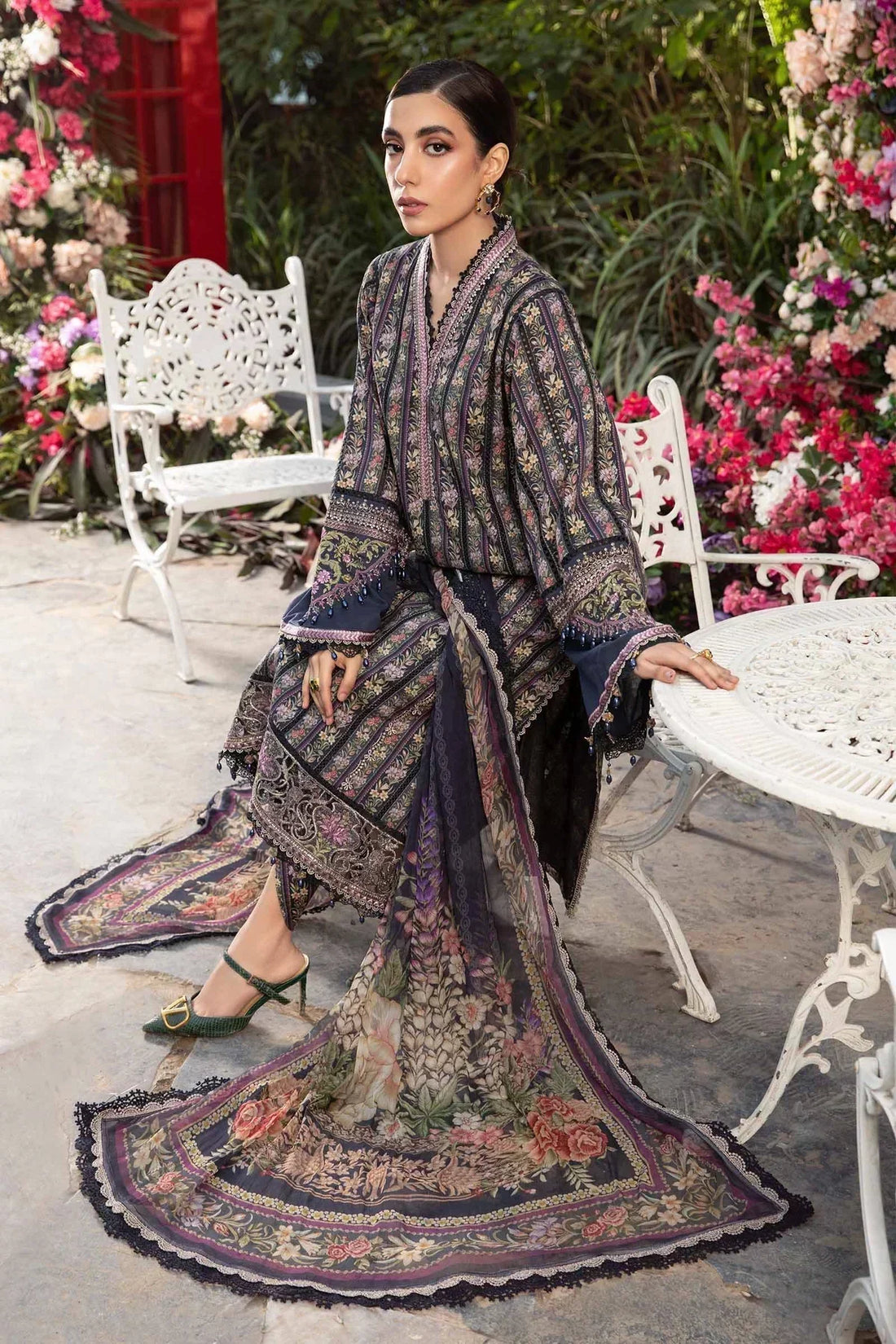 Maria B | M prints Spring 24 | MPT-2107-B - House of Zarish