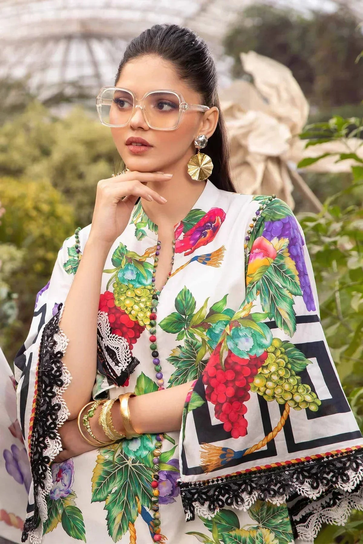 Maria B | M Prints Spring 24 | MPT-2108-A - House Of Anaya