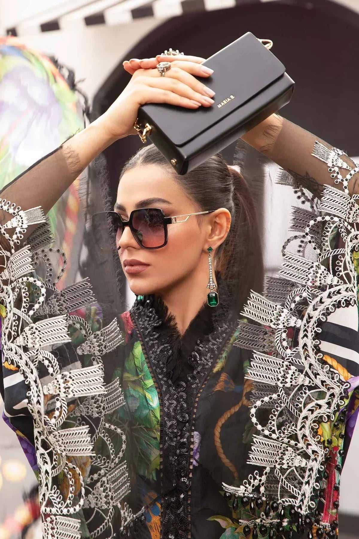 Maria B | M Prints Spring 24 | MPT-2108-B - House Of Anaya