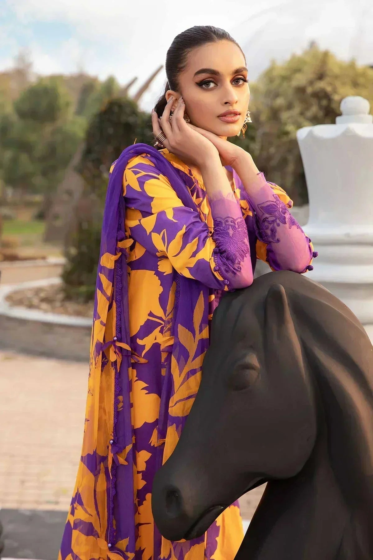 Maria B | M Prints Spring 24 | MPT-2111-A - House of Zarish