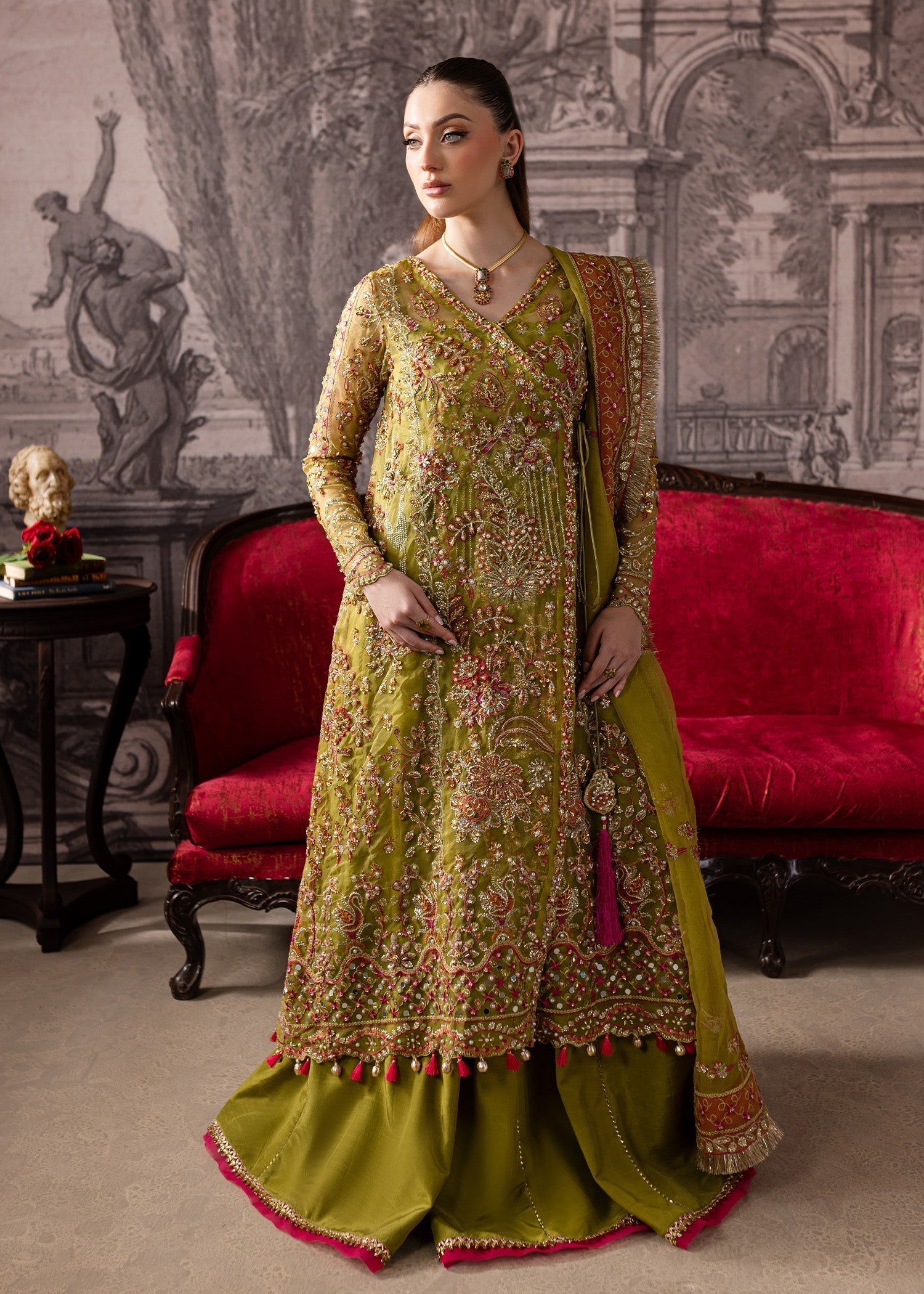 Maria Osama Khan | Mystara Wedding Festive |  Noir