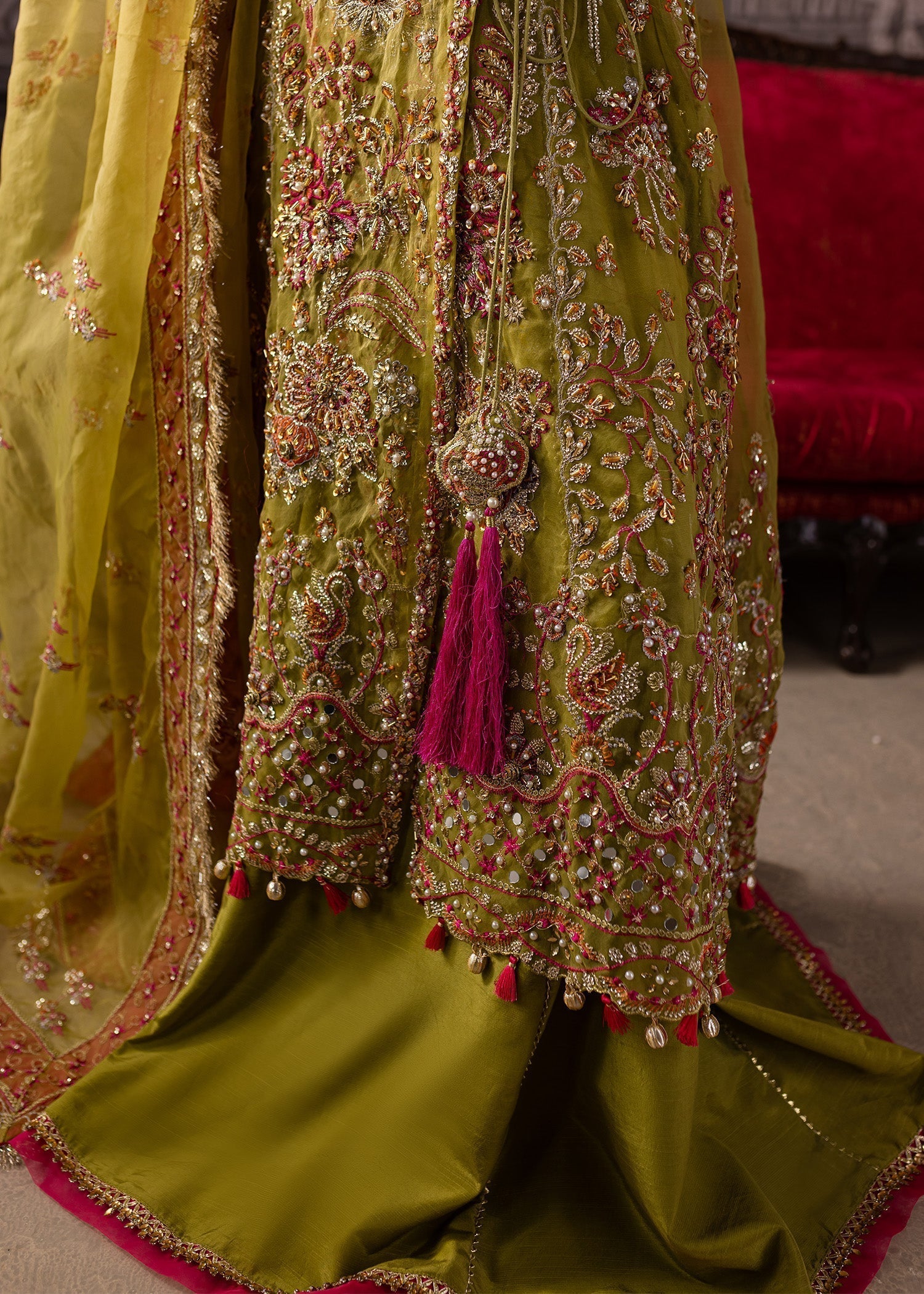 Maria Osama Khan | Mystara Wedding Festive |  Noir
