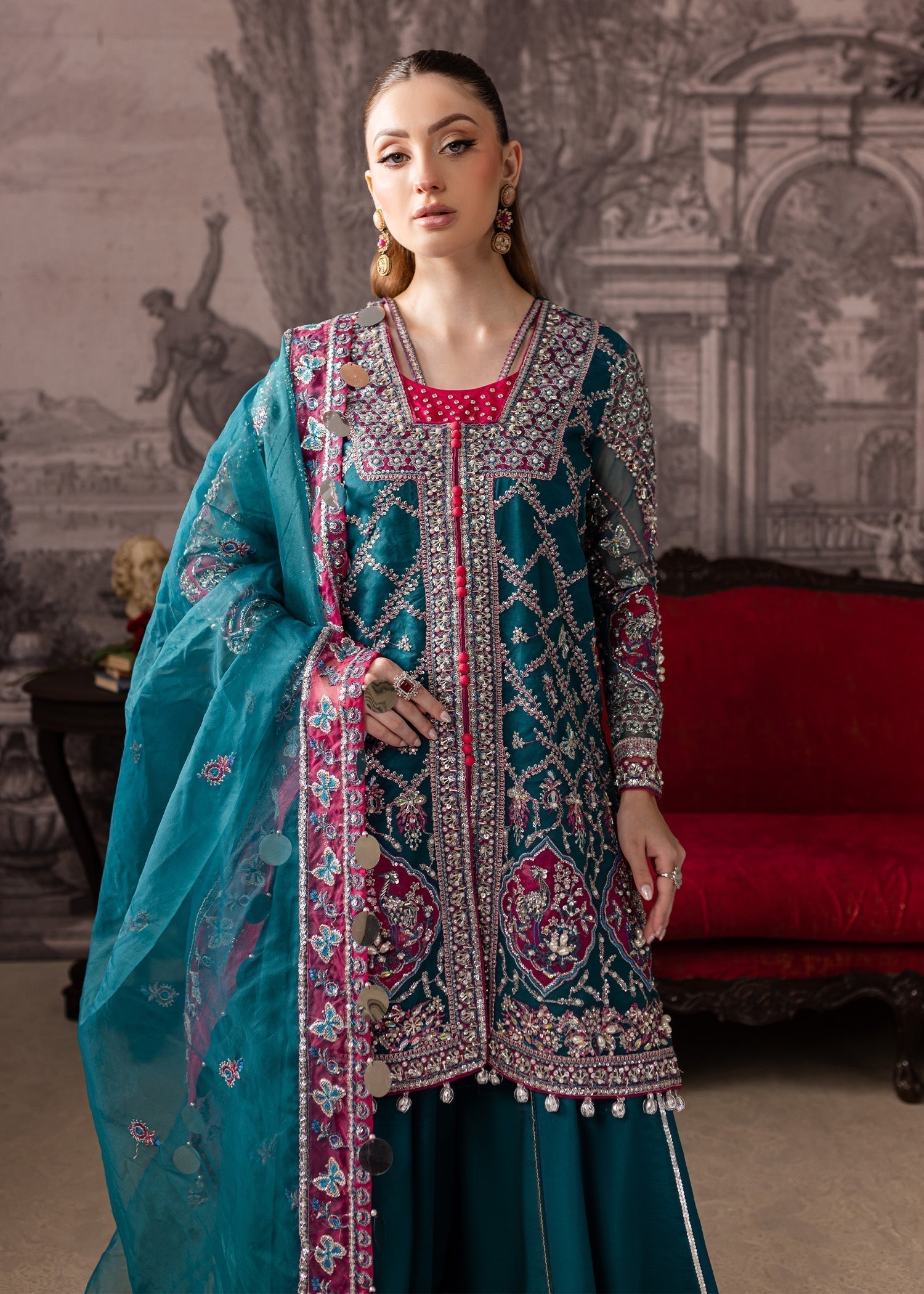 Maria Osama Khan | Mystara Wedding Festive |  Riva
