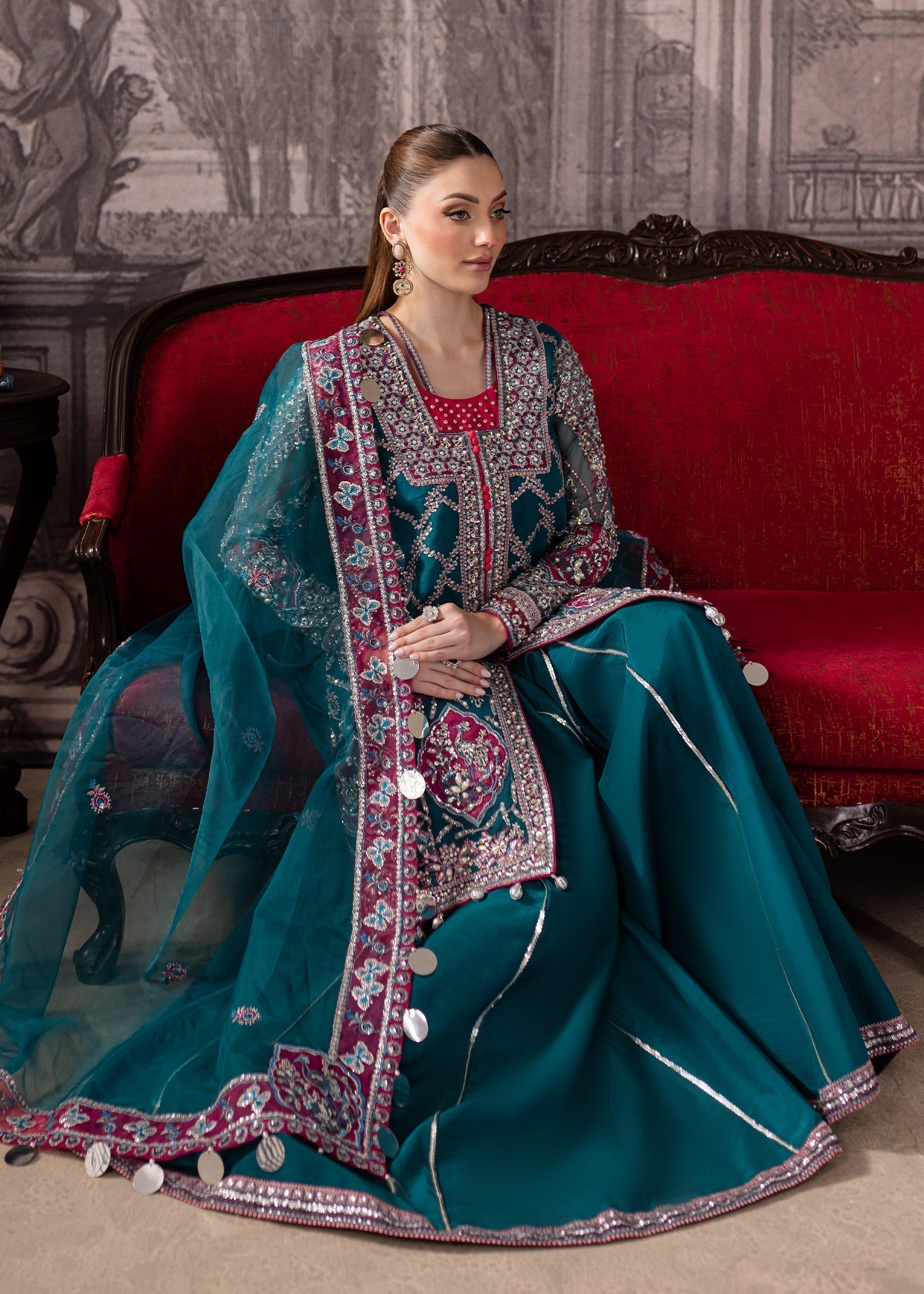Maria Osama Khan | Mystara Wedding Festive |  Riva