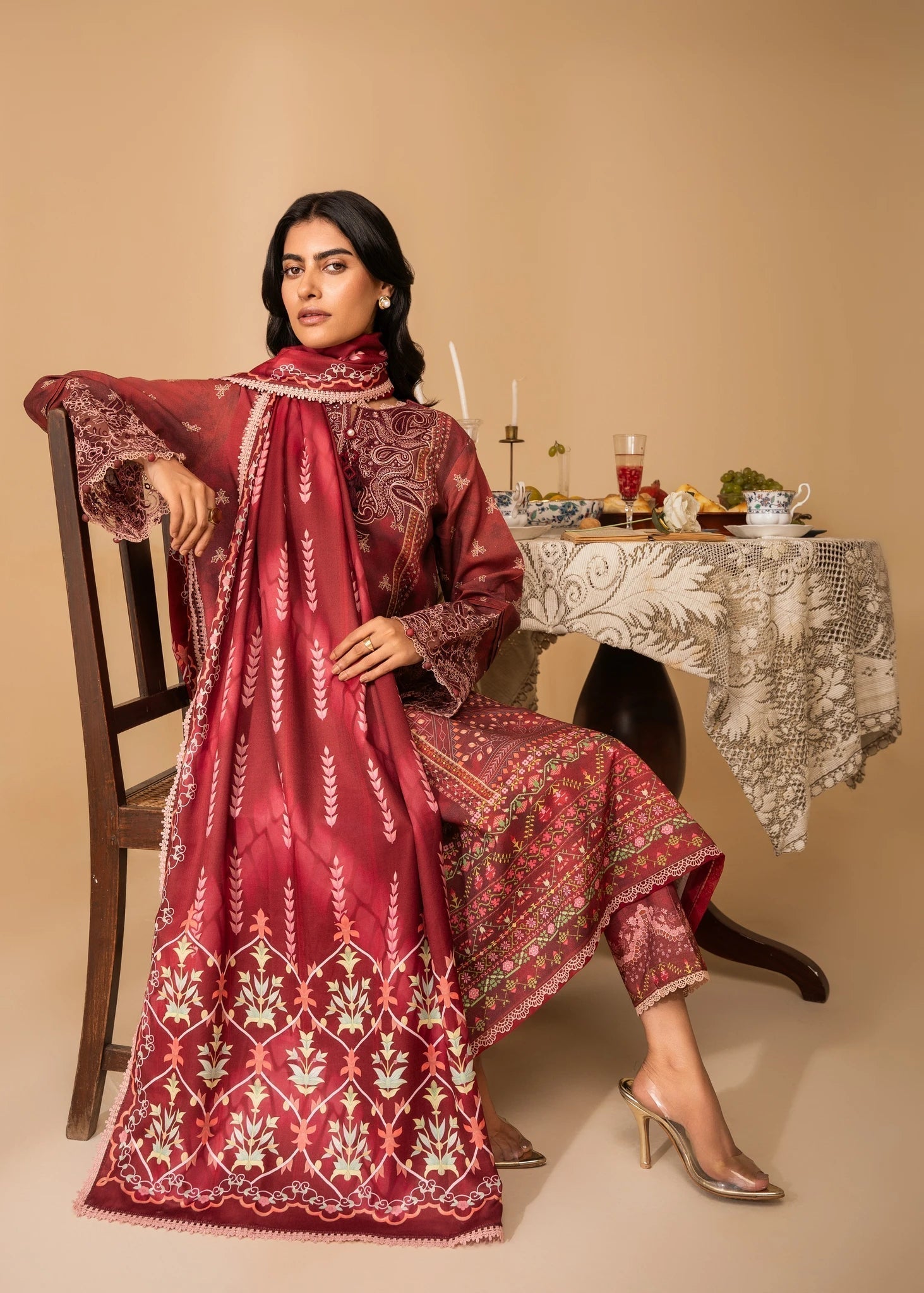 Nureh | Shades of Winter | TAHLIA (AZ-09) - House Of Anaya