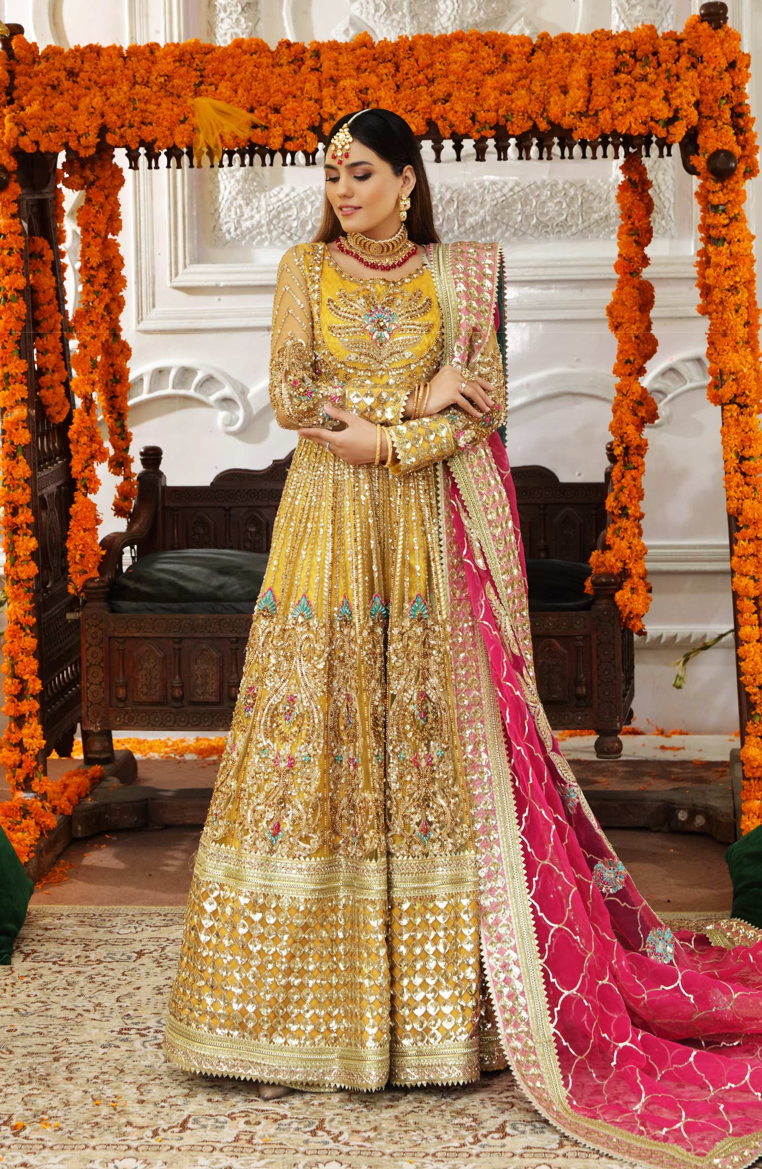 Maryum N Maria – Bridal Maxi – Dreamt Flair (MBM-0012) - Riwayat-e-khas