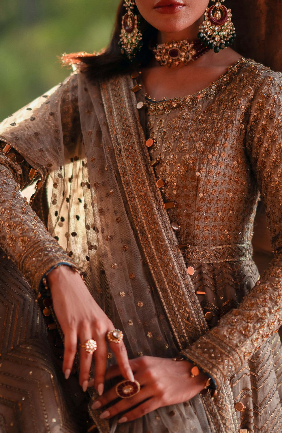 Maryum N Maria | Gul Posh Wedding Formals | SHEHAR BANO - MS40063 - House Of Anaya