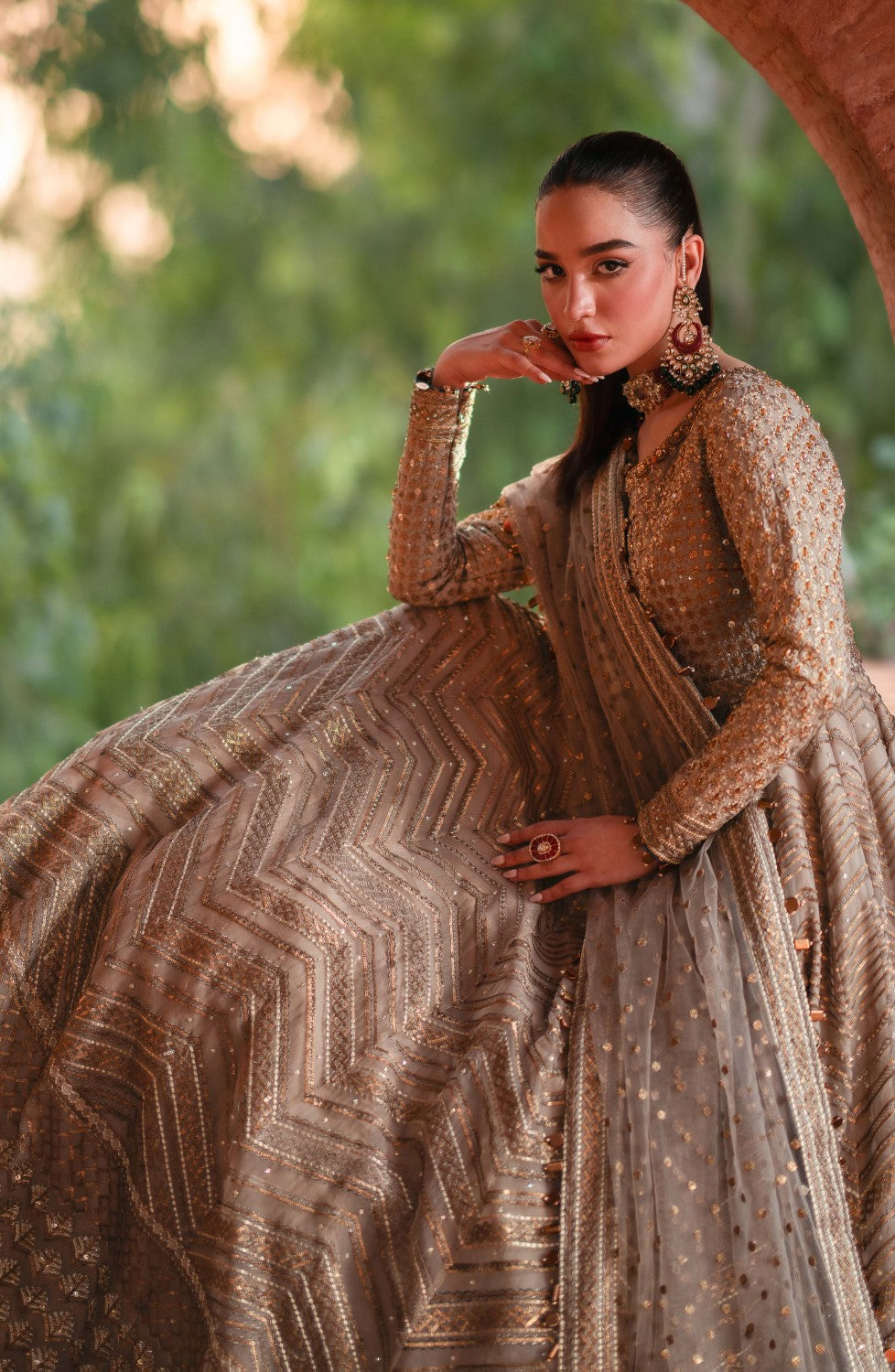 Maryum N Maria | Gul Posh Wedding Formals | SHEHAR BANO - MS40063 - House Of Anaya