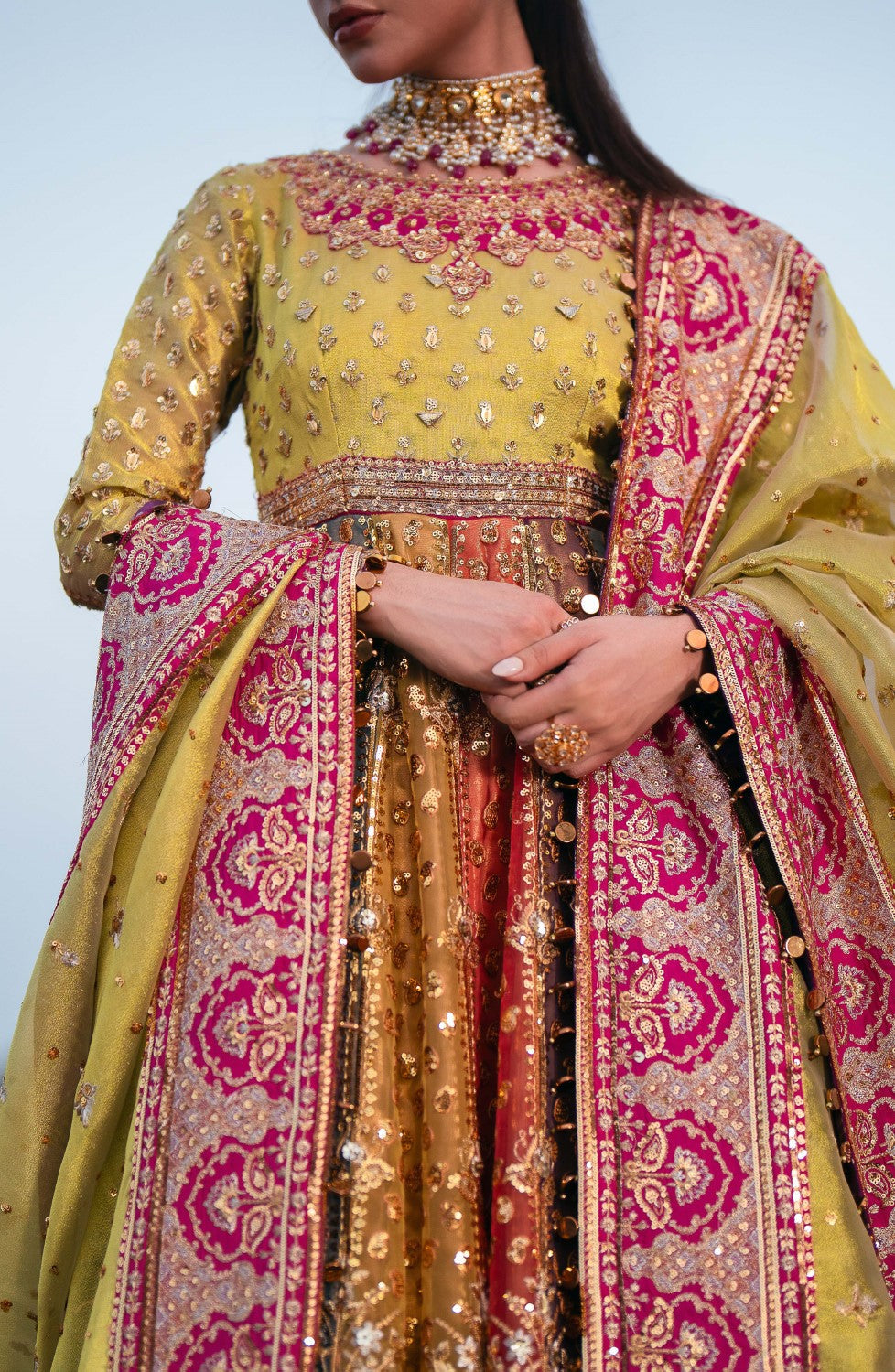 Maryum N Maria | Gul Posh Wedding Formals | PAKEEZA - MS40069 - House Of Anaya