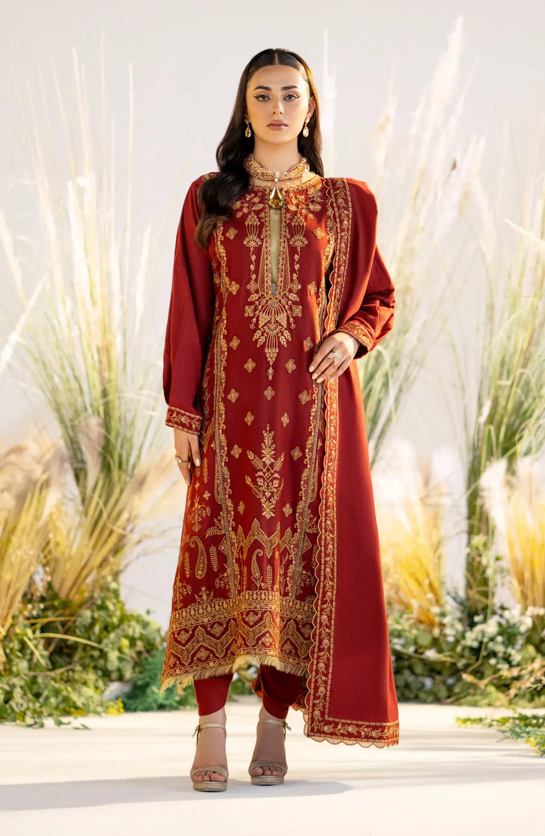 Maryum N Maria | Shehr Bano Winter 23 | HAESEL MW23558 - House Of Anaya