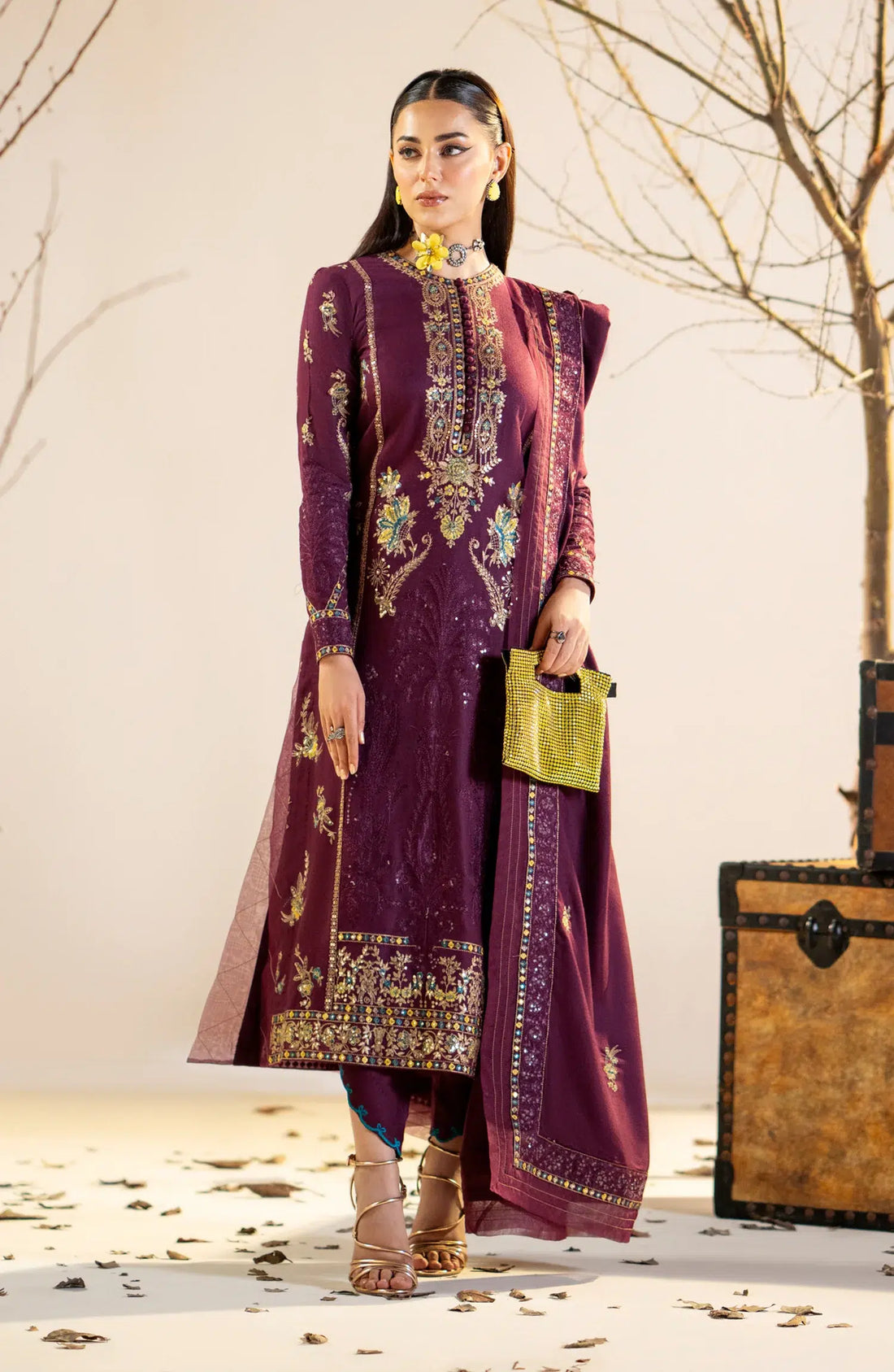 Maryum N Maria | Shehr Bano Winter 23 | JANEA MW23565 - House Of Anaya